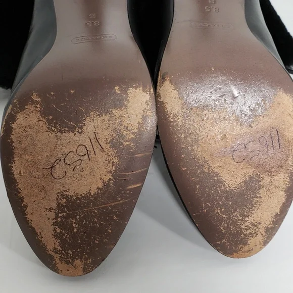 coach malia  black bootie - Picture 6 of 8